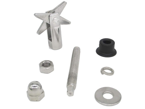 Toggle Anchor Bolts, Heavy Duty Hollow Wall Anchors, 304 Stainless Steel, Pack of 4