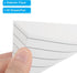 PATIKIL Lined Sticky Notes, 3 x 3 Inch, 6 Pads/Pack, 480 Sheets, Self-Stick Note Pads for Home Office Business, White