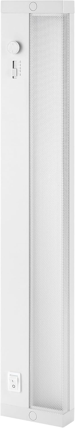 18 Dimmable, 700 5 2700K/3000K/3500K/4000K/5000K, Maxxima in. LED Under Cabinet Lighting, Linkable, Hardwired or Plug