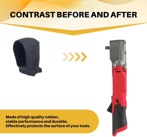 49-16-2564 Rubber Protective Boot, Durable Shield for Milwaukee Impact and Dust Protection of Power Tools