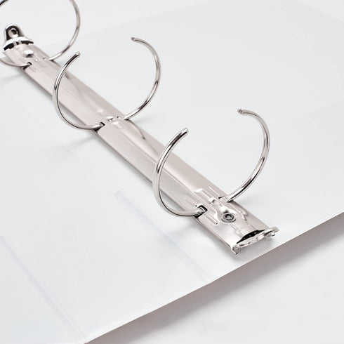 Avery Economy 2" Round Rings View 3 Ring Binder, 1 White Binder (05731)
