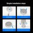 6PCS 001 H2D/X1/P1P/A1 3D 5V Remote Control RGB LED Lamp Kit with Power Off Color Storage for Bambu Lab Includes Button