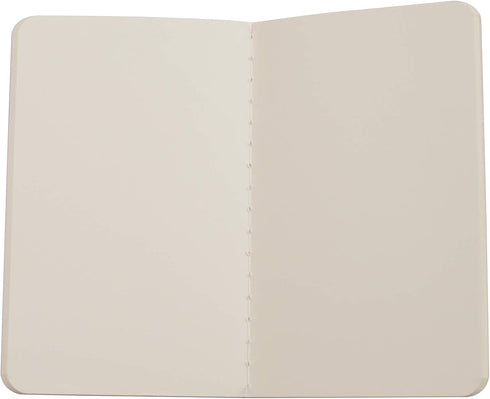 TWONE Pocket Notebook, 4 Pack Softcover Small Notebook, 30 Sheets, Plain Paper, 3-1/2” x 5-1/2”
