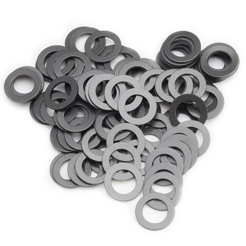 Model 1985 PTFE Coated Nylon Washers, 5x8x0.5mm (Set of 100Pcs) for Traxxas RC Vehicles with Ball Bearing Spacers