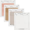 Pastel Transparent Sticky Notes, 4 Pads 3X3 Inch See Through Annotating Sticky Notes for Office School Supplies