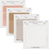 Pastel Transparent Sticky Notes, 4 Pads 3X3 Inch See Through Annotating Sticky Notes for Office School Supplies