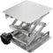 Stainless Steel Lab Jack Scissor Stand Platform, 8" x 8"