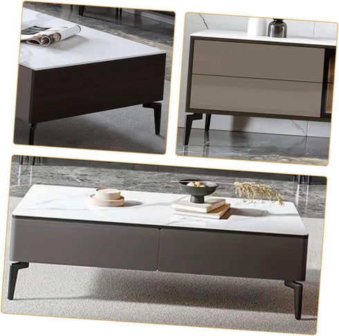 4pcs 14.5cm DOITOOL Heavy Duty Metal Furniture Legs Gold Cabinet Replacement Sofa Legs Sturdy Support Feet for Tv Stand