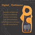 Digital Clamp Multimeter, AC DC Voltmeter Ammeter Ohmmeter Volt Tester with Overload Function