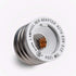 YI Lighting Medium Edison Screw (E26/E27) to Candelabra Screw (E12) Light Bulb Socket Adapter Converter