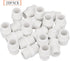 20Pack 1 Inch PVC Nipple Male Thread Coupling Adapter Connector (Male x Male) 1" PVC NPT Male Thread Coupling Pipe Fitting for Thread plumbing Pipe, Home or Industrial Use, Schedule 40 by Lswteiz