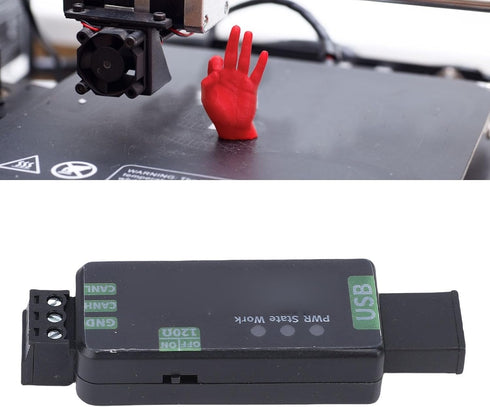 Gugxiom 2.0 USB to CAN Adapter, CANable CAN Analyzer Module, Base on Open Source Hardware, Supports Multiple Firmware