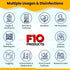 F10 SC Concentrated Veterinary Disinfectant & Cleaner for Kennels, Litter Box, Cage, Terrariums, Vet Practices, 100 ml