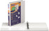 QuickFit View Binder, 1 Inch, Angle D Ring, White (87010) by QuickFit