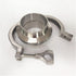 Ghxiag 2" 45mm 1-3/4" 304 Tri Clamp x Pipe OD Sanitary Weld Ferrule + Tri Clover + Silicone Gasket Stainless Steel