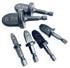 6pcs Swaging Tool Drill Bit Set,Air Conditioner Copper Tube Expander Professional Manual Soft Copper Pipe Flaring Tools,HVAC Repairing Set with 1/4'', 3/8'',1/2'', 5/8'',3/4'',7/8''Bits
