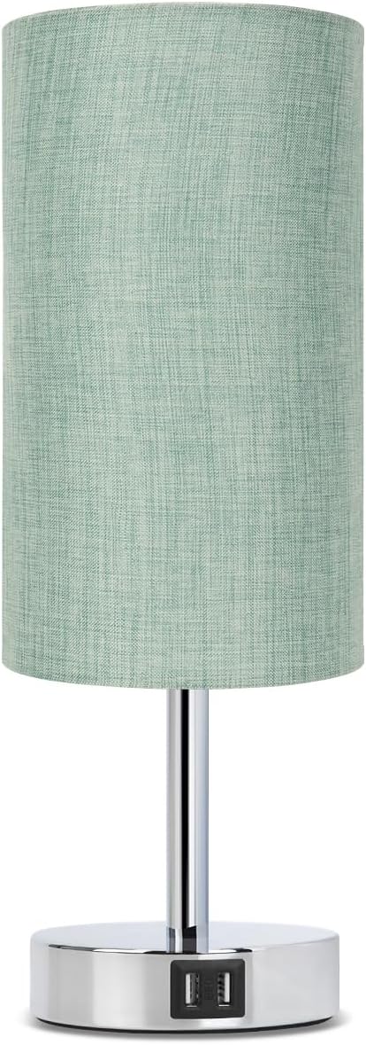 Yarra-Decor Bedside Lamp with USB Port - Touch Control Table Lamp for