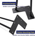 10 Inch 4PCS SMARTSTANDARD Heavy Duty Hairpin Furniture Legs, Metal Home DIY Projects for TV Stand, Sofa, Dresser