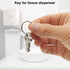 AYWFEY 6 Pack N13EZ 2 Keys for Paper Towel Dispenser, Dispenser Keys with Key Rings, Replacement Key Compatible