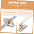 4pcs DOITOOL Stretch Bars for Cabinet Door Support Sturdy Jackstays Thicker Design for Bedside Cabinets Hinges Door