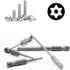 Torx Head Screwdriver Bit Set, 11 PCS Magnetic Torx Bit Set, 3 inch Security Star Screwdriver Kit Tools for Shark Vacuum