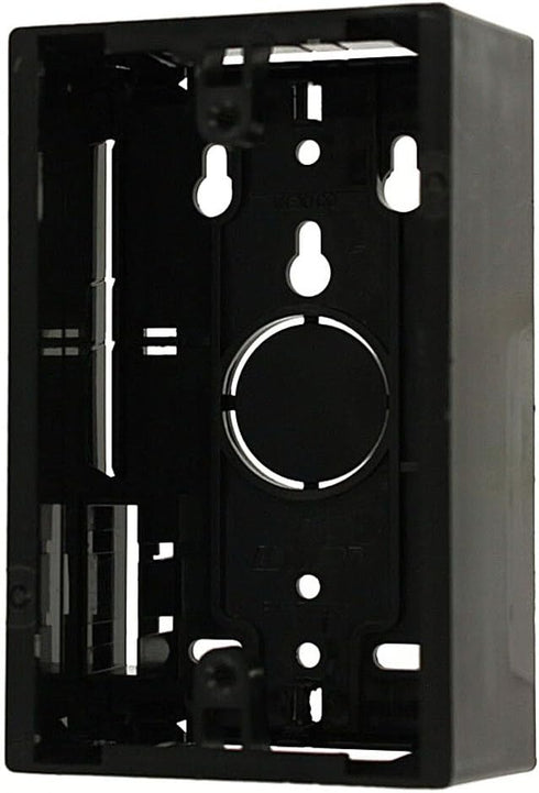Leviton Surface Mount Backbox, Single Gang, 1.89", 42777-1EA, Black