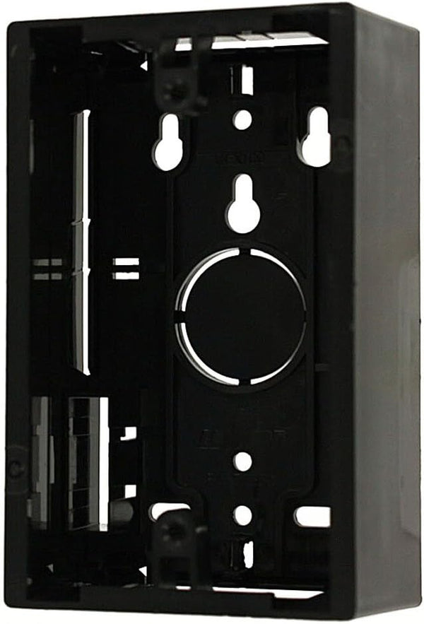 Leviton Surface Mount Backbox, Single Gang, 1.89", 42777-1EA, Black