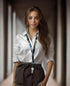 Lanyard for Keys - Premium Soft Silky Wide Strapped ID Teacher Lanyard with Spring Clip
