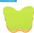 PATIKIL Butterfly Shape Sticky Notes, 2.7 x 2.7 Inch, 6 Pads, 100 Sheets/Pad, Bright Colorful, 5 Colors for Home Office