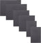Black Sticky Notes - Self-Stick Note Pads, Easy to Post for Office, School, Home, 6 Pads, 3 Sizes, 50 Sheets/Pad