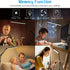 HDView 3 10 LED Desk Lamp with Eye-Caring Modes Brightness, Adjustable Swing Arm Long Flexible Lamp for Office Workers