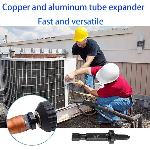 KEWAYO Air Conditioner Copper Tube Swaging Tool for HVAC Repairs, Ideal for Copper, Aluminum, Thin Stainless Steel