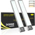 FLAMWILD Under Cabinet Lighting, 3200mAh Motion Sensor Light Indoor, 3 Color Temp, Rechargeable