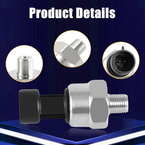 100 1/8"NPT FUSCH PSI Pressure Transducer Sensor with Connector Harness, Thread Stainless Steel Pressure Transmitter
