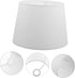 2 Pack ARTIBETTER Drum Lamp Shades for Table Desk Floor Lamps Replacement Lampshades Replacement Chinese Decorative