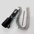 Automatic Chain Screw Gun, 50Pcs Drywall Nail Gun Adapter Adjustable Automatic Nailing Machine Fittings with Nailer Head, Auto Feed Screw Gun Adapter(Black)