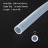 1.5m(5ft) 10mm(3/8") ID x 13mm(1/2") OD Silicone Tubing Clear Industrial Plastic Tubing Pure Silicone Hoses for Pump Siphoning Draining Irrigation Brewing