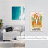 HTSAHKV 3 5 Inch Romantic Giraffe Couple Wall Plate Light Switch Cover Single Gang Outlet Faceplate Print Plate Cover X