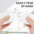 Heavy Duty White Duct Tape, 40 Yards X 2 Inch, 9 Mils Thickness Strong Adhesive, No Residue, Easy Tear for Home Repairs