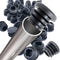 Premium Grade 3/4 Inch Round Plastic Plug / 20 Pack / Black End Caps / Durable Chair Glide Inserts for Legs