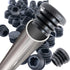 Premium Grade 3/4 Inch Round Plastic Plug / 20 Pack / Black End Caps / Durable Chair Glide Inserts for Legs