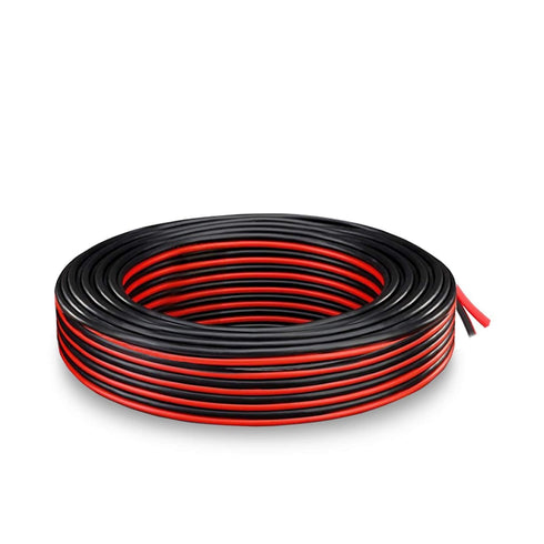 18 Gauge Wire 70ft, 18 AWG Stranded Wire, Red and Black 2 Conductors Electrical Wire Hookup Wire for Automotive and
