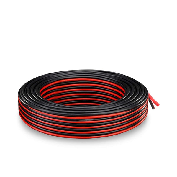 18 Gauge Wire 70ft, 18 AWG Stranded Wire, Red and Black 2 Conductors Electrical Wire Hookup Wire for Automotive and