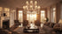 Aspen Creative 30035-2A, 3" 5" 4-1/2" Set 2 Bell Clip-On Chandelier Lamp Shade, Off-White, Top x Bottom x Slant Height