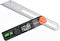 Preciva T-Bevel Gauge & Protractor, 0-338 Digital Angle Finder Protractor for Carpentry, Woodworking, Metalworking