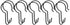 Wilson 36687 Welding Curtain Hooks for Stur-D-Screen, Pack of 10