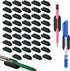 Yanchexp 40 PCS Adhesive Pencil Holders for Desk,Silicone Pencil Holder with Upgraded Adhesive