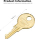10-Pack 33043 CAT74 74 Dispenser Keys for Bobrick, Toilet Paper Towel Dispenser Key Compatible with Janitor Bobrick Cat
