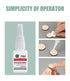 Super Glue for Plastic, Instant Strength Adhesive for Model, Acrylic, PVC, Vinyl, ABS, PBT, PS, PA, PC, PM, MA, Nylon