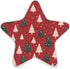 ALAZA Merry Christmas Cartoon Tree Red Star Shaped LED Night Light Dusk